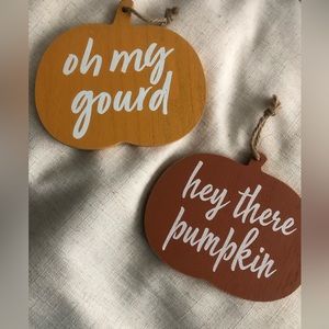 Pumpkin home wall/desk decor